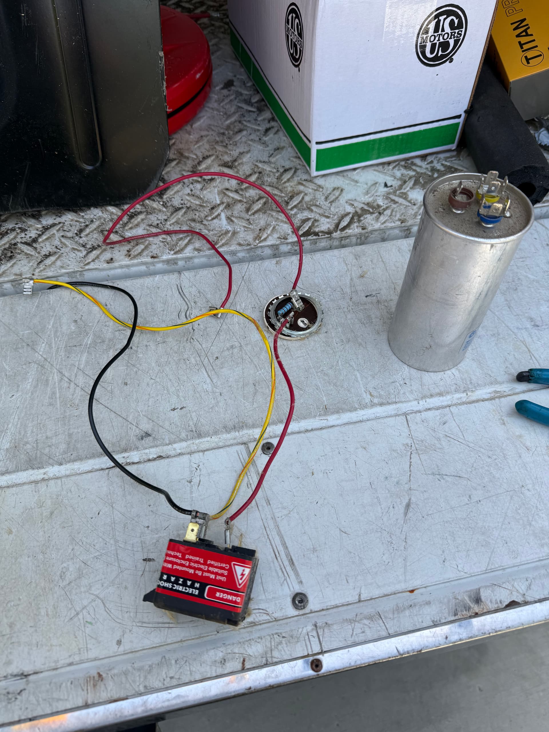 What a Hard Start Kit Explosion Looks Like Up Close