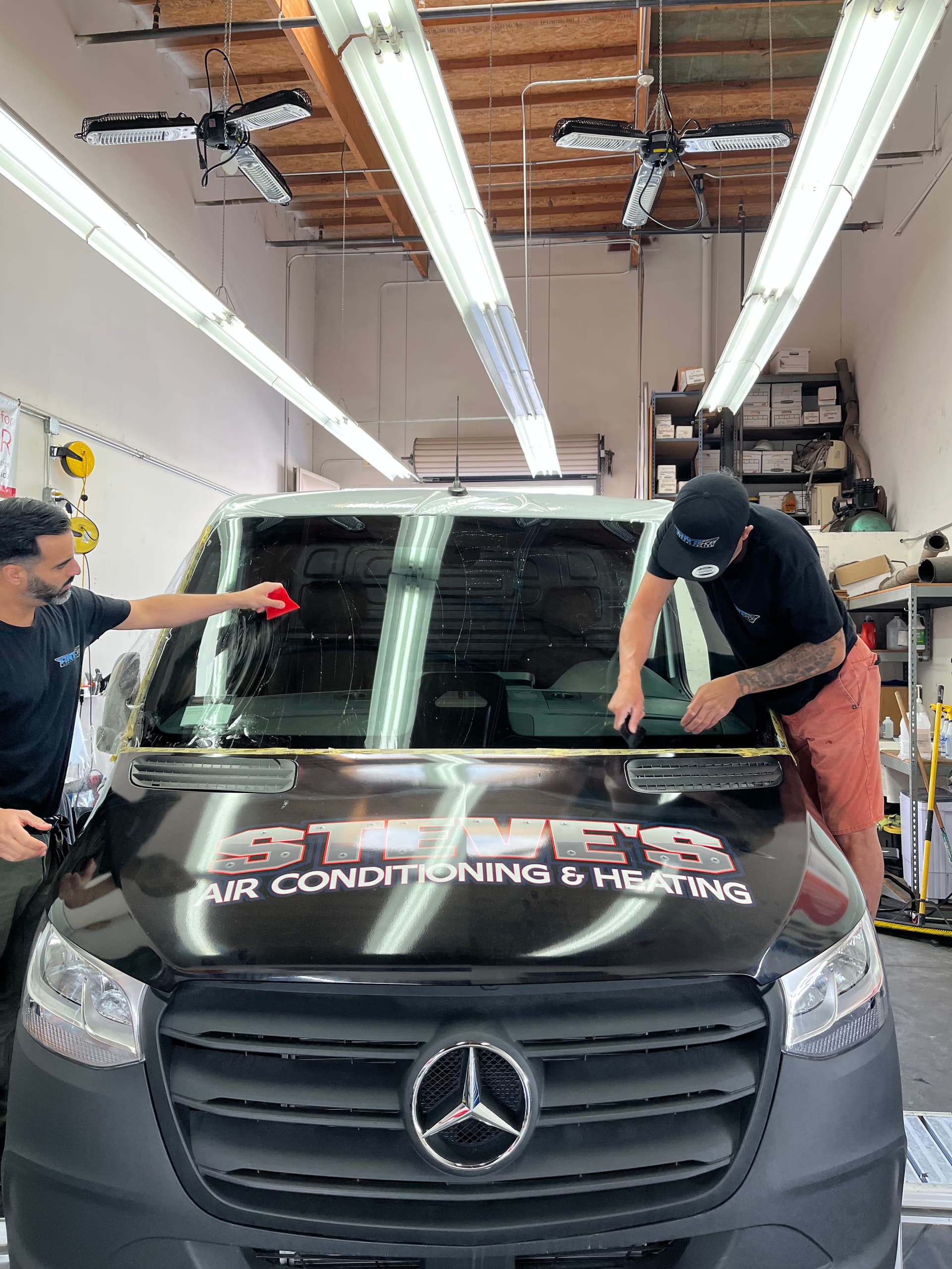 Gallery photos for Protecting Our Van for Safer Drives with The Tint Shop Murrieta: Image #1