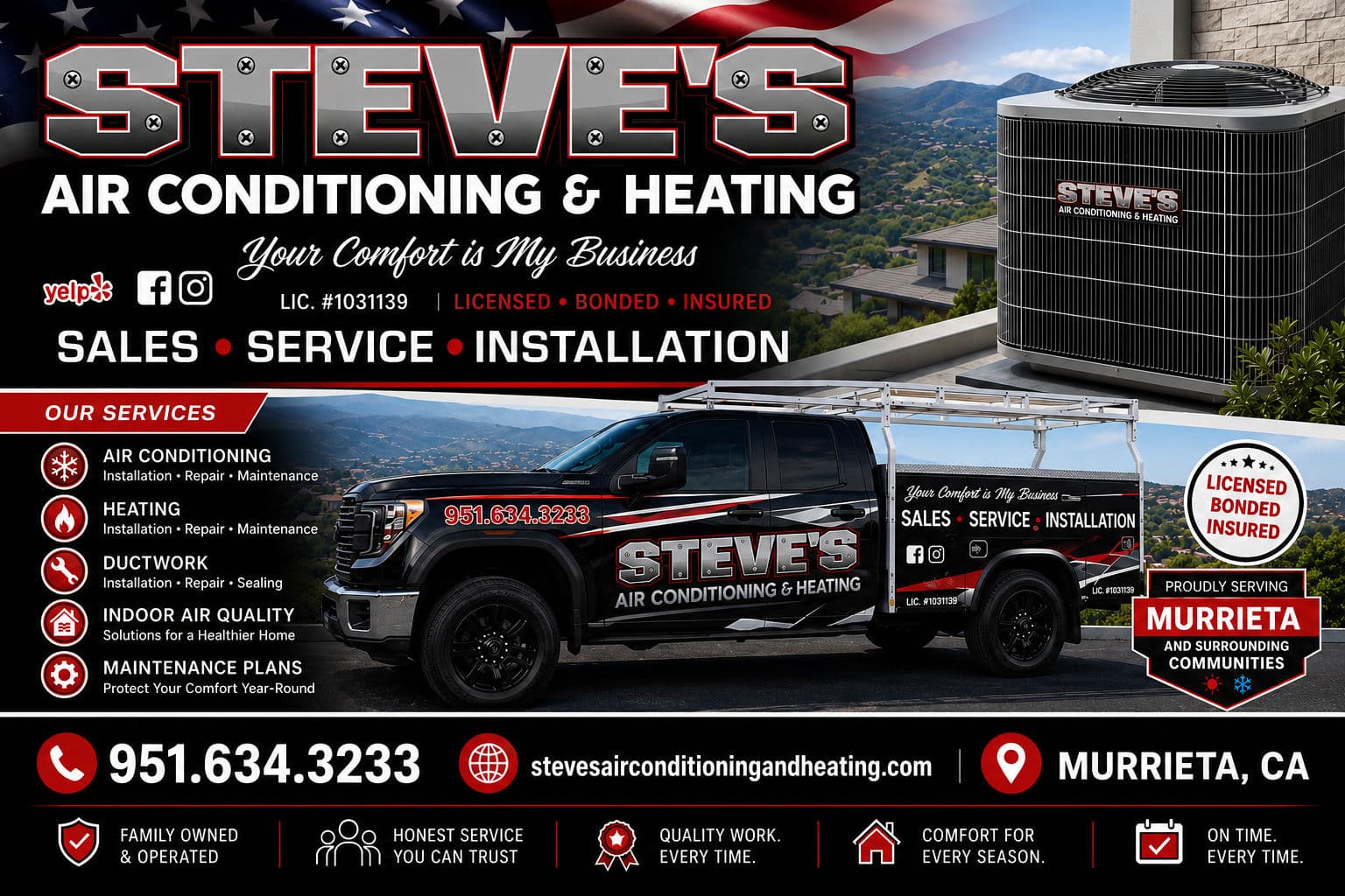 Steve's Air Conditioning and Heating Gets a Fresh New Look image